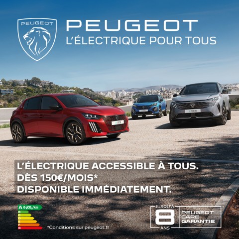 PEUGEOT Offre électrique pour tous